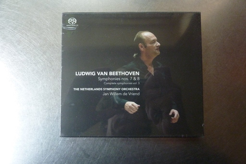 Beethoven Symphonies Nos. 7 & 8 - De Vriend SACD NIEUW, Overige typen, Ophalen of Verzenden, Romantiek, Nieuw in verpakking