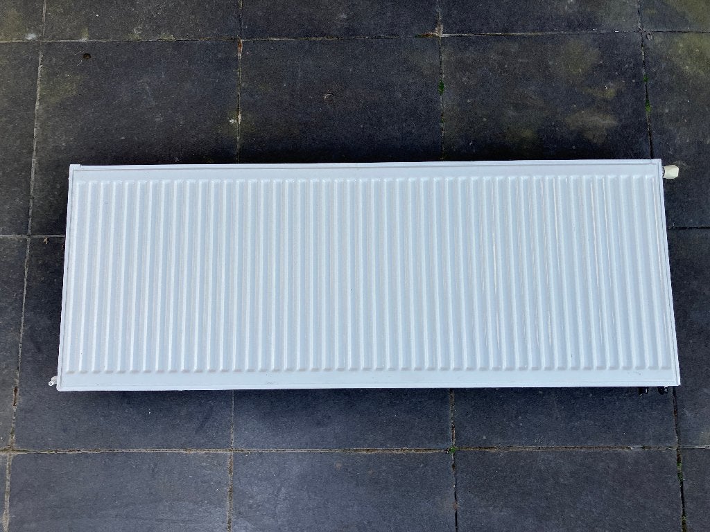 Plaatradiator enkele plaat, afm. 160 (b) x 60 (h) x 5,5 (d), Ophalen, 30 tot 80 cm, Gebruikt, Radiator