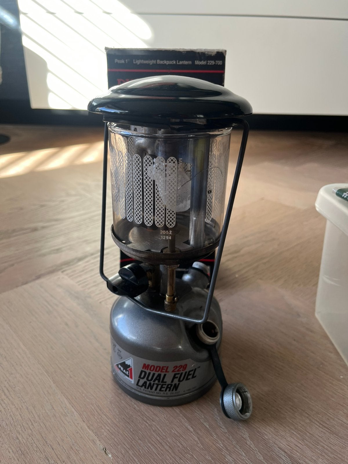 Coleman lamp model 229-700. Zonder glas!, Ophalen of Verzenden, Gebruikt