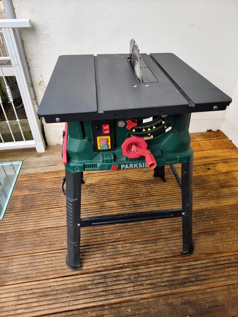 Parkside PTKS 2000 G5 Tafelcirkelzaag - Krachtig & Compleet, Ophalen, Cirkelzaag, 70 mm of meer, 1200 watt of meer