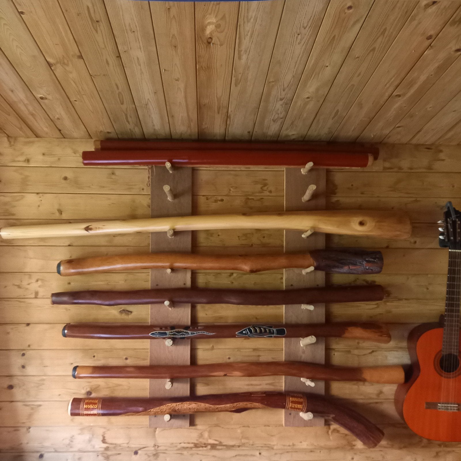 Didgeridoos, Ophalen