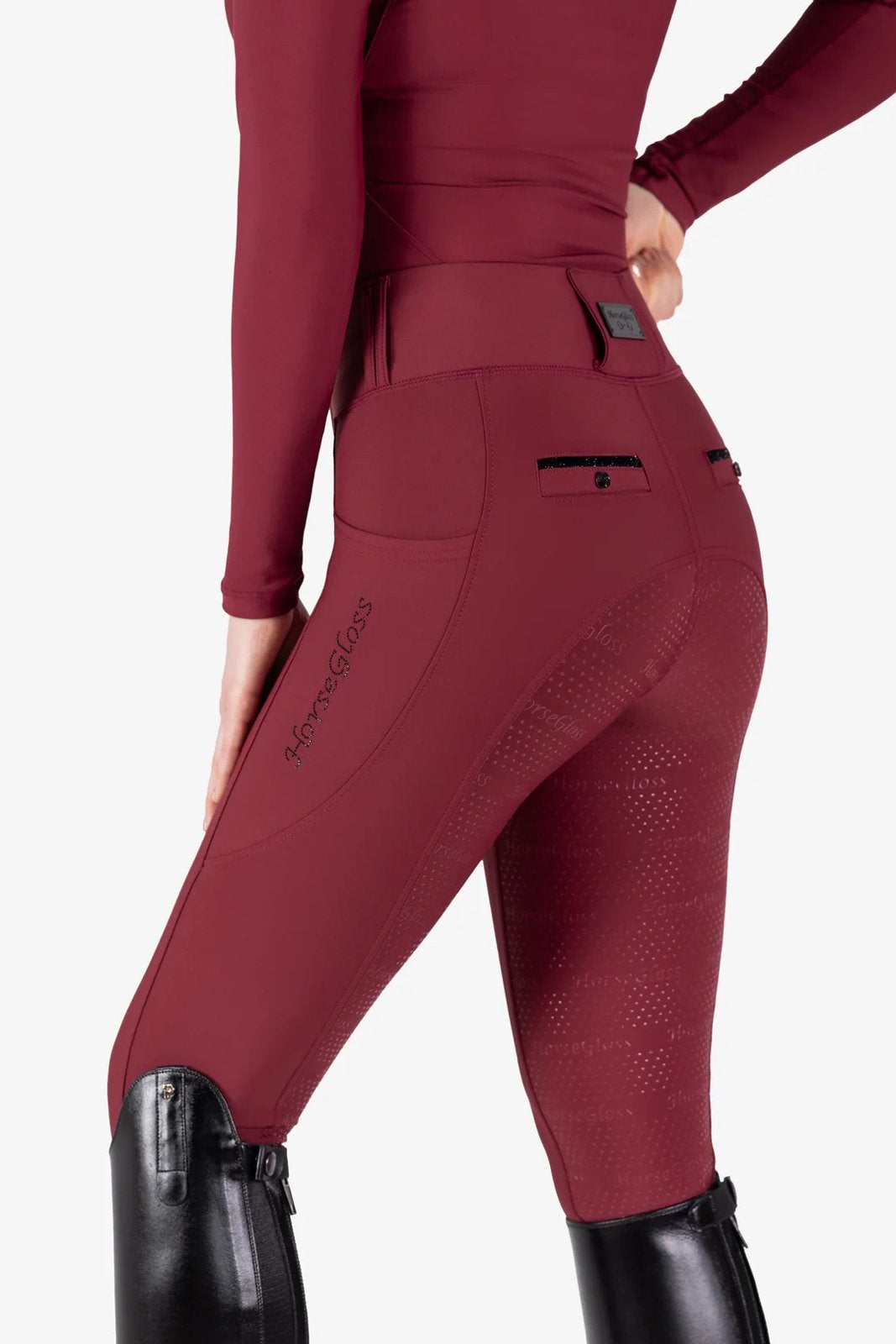 Horsegloss rijlegging maat L (anky maya delorez pikeur), Dieren en Toebehoren, Paardrijkleding, Ophalen of Verzenden, Zo goed als nieuw