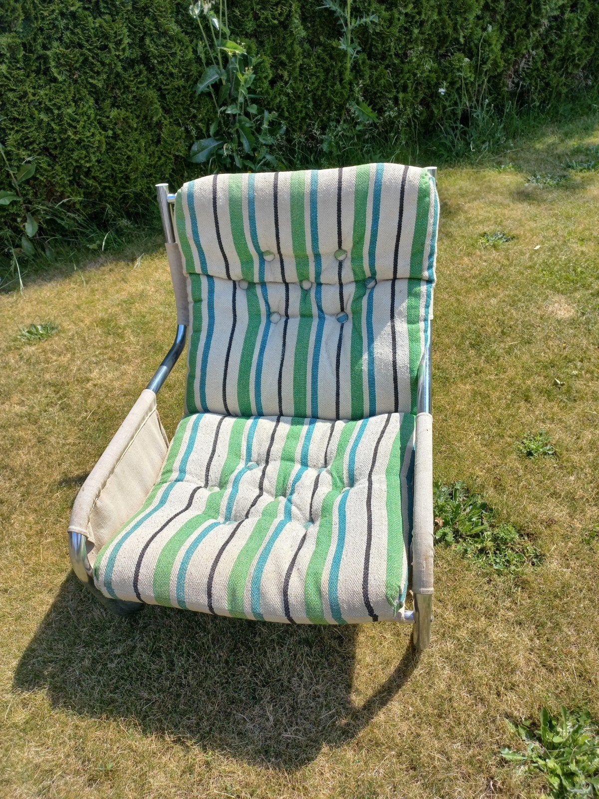 Ikea vintage fauteuil jaren 70 - Gillis Lundgren buisframe, Ophalen