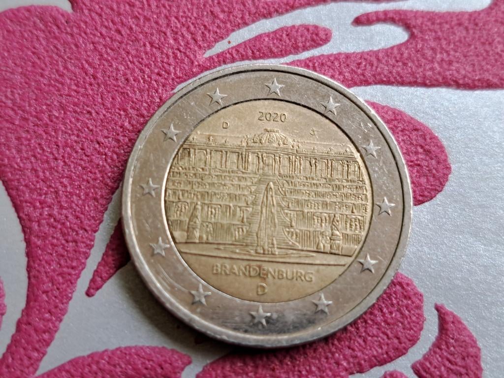 2 euro cc Duitsland 2020 Slot Sanssouci (D), Postzegels en Munten, Munten | Europa | Euromunten, Ophalen of Verzenden, Duitsland