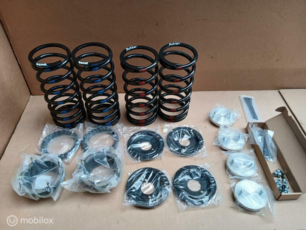 Veren Range Rover P38 Spiraalveren set - ipv luchtvering, Land Rover, Land Rover, Nieuw, Ophalen of Verzenden