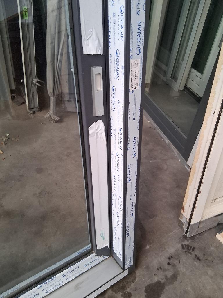 Nieuw Schuifpui Hr++ bezorgen factuur mogelijk, Kunststof, Ophalen of Verzenden, Zo goed als nieuw, 150 tot 225 cm