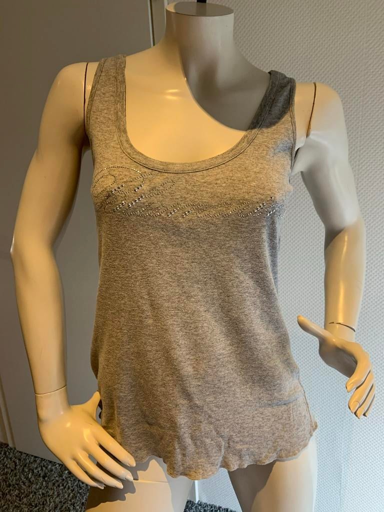 Blumarine top met steeentjes maat it 42, Maat 38/40 (M), Ophalen of Verzenden, Zo goed als nieuw, Zonder mouw