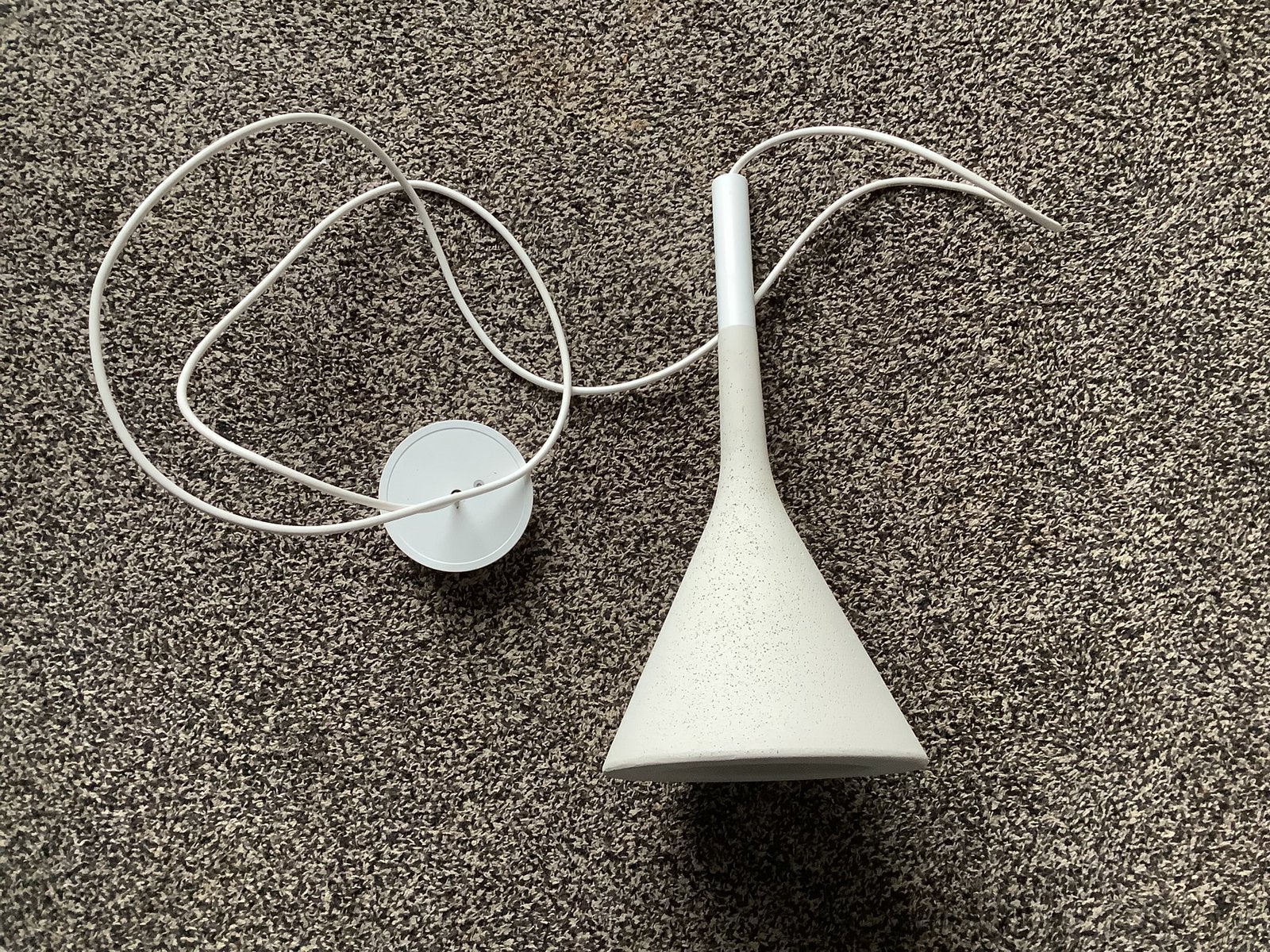 Foscarini aplomb large bianco, Ophalen, Zo goed als nieuw, GU10