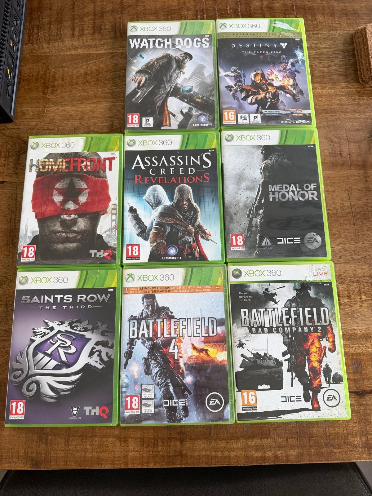 Diverse Xbox 360 spellen, Ophalen, Online, Gebruikt, Vanaf 18 jaar