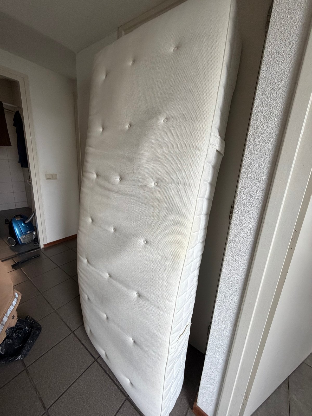 IKEA Hyllestad matras 200x80x25 cm, Ophalen, Gebruikt, Eenpersoons, 80 cm