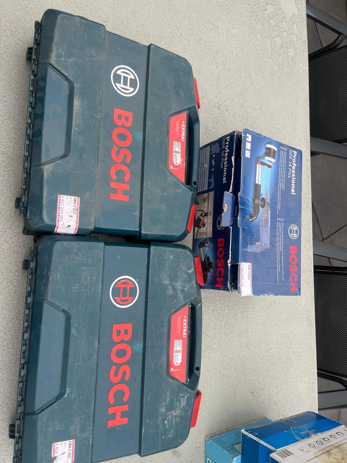 Bosch Klopboor (2 stuks), Ophalen, Zo goed als nieuw