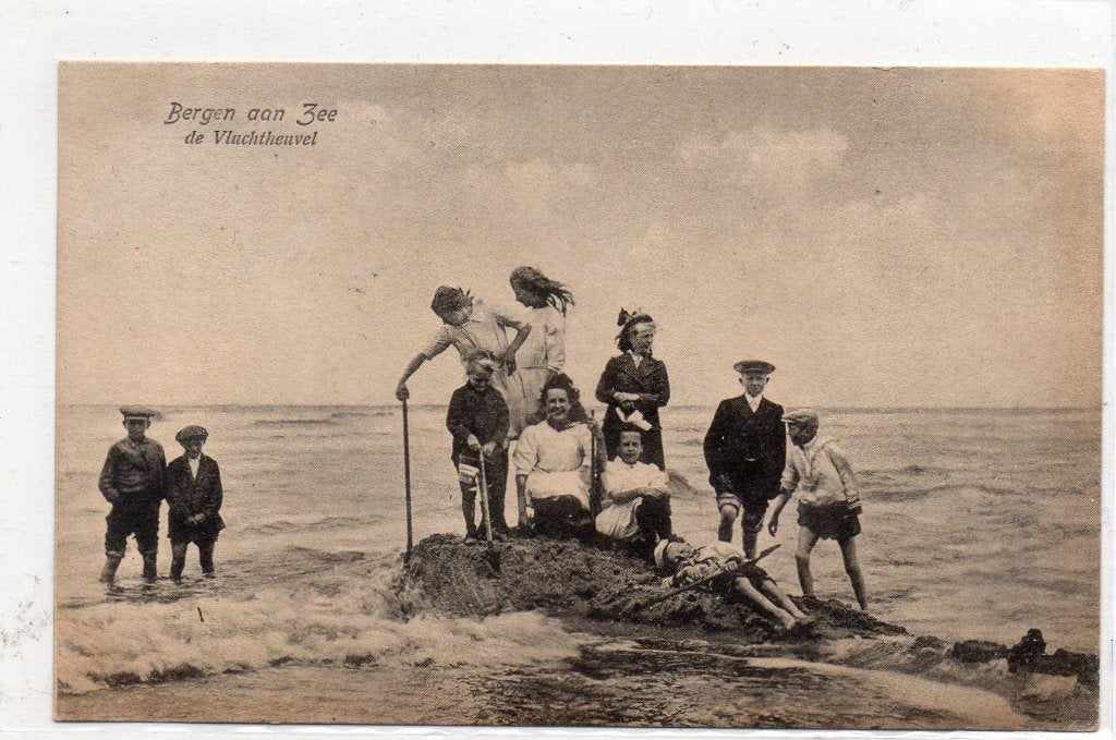 Bergen aan Zee, Verzenden, Voor 1920, Gelopen, Noord-Holland