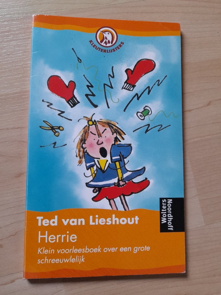 HERRIE Ted van Lieshout KLEUTERLIJSTERS, Boeken, Ophalen of Verzenden, Gelezen, Sprookjes