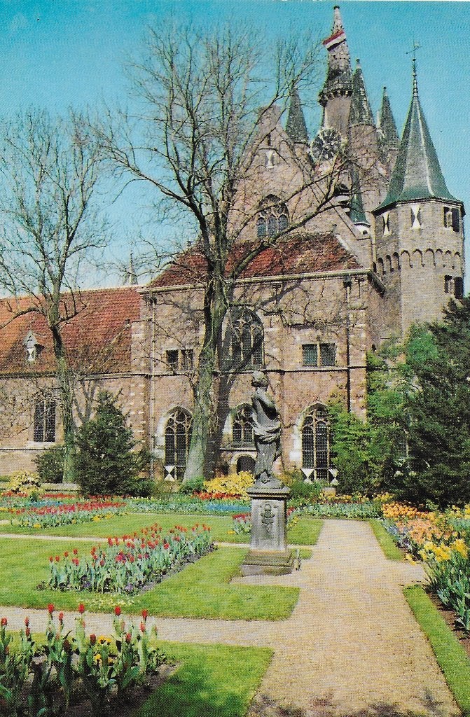 Delft het prinsenhof ongelopen ansichtkaart ( 1104 ), Ophalen of Verzenden, 1980 tot heden, Gelopen, Zuid-Holland