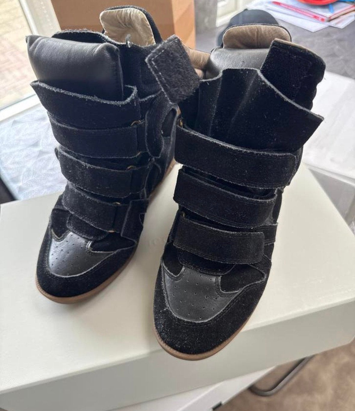 Isabel marant beckett (37), Ophalen of Verzenden, Zo goed als nieuw, Sneakers of Gympen