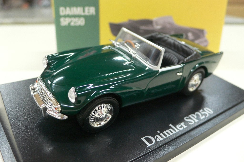 daimler sp250 - v8 in een kunstof carroserie-delprado  1/43, Verzenden, Nieuw, Auto, Overige merken