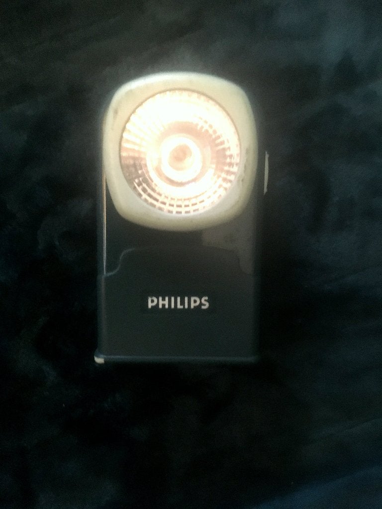 zaklantaarn PHILIPS, groene uitvoering, Ophalen of Verzenden