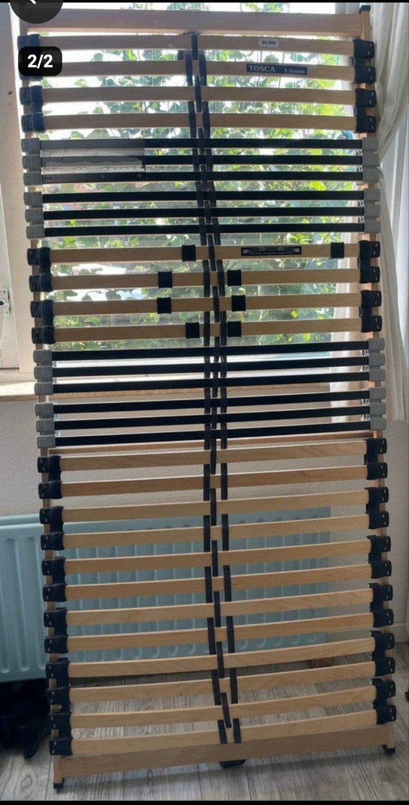 Tosca lattenbodem 90 x 200 Leenbakker, Huis en Inrichting, Ophalen, Eenpersoons, 90 cm