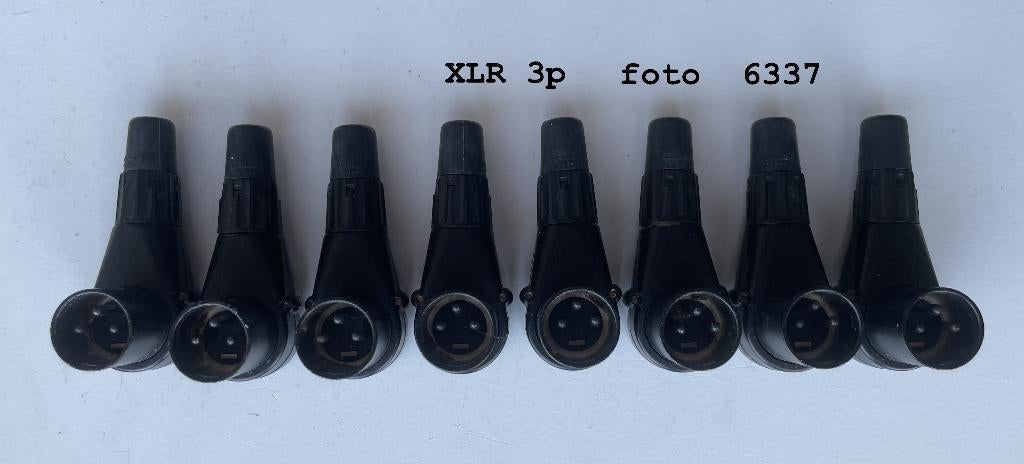 Audio pluggen XLR en Jack 6 mm en D connectoren, Ophalen of Verzenden, Nieuw, Apparatuur