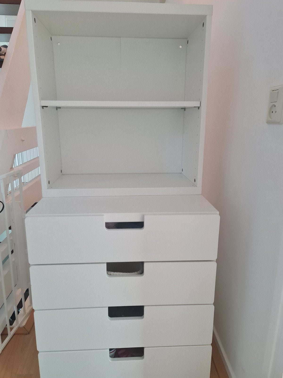 ikea stuva ladekast met los opzetstuk, Ophalen, Gebruikt, 50 tot 70 cm, 105 cm of meer