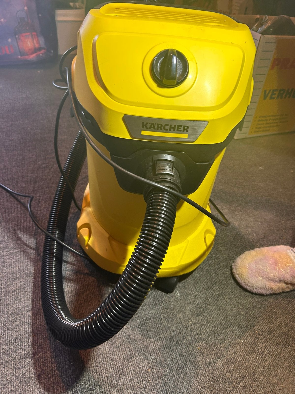Kärcher nat en droogzuiger WD3, Ophalen, Zo goed als nieuw, Elektrisch