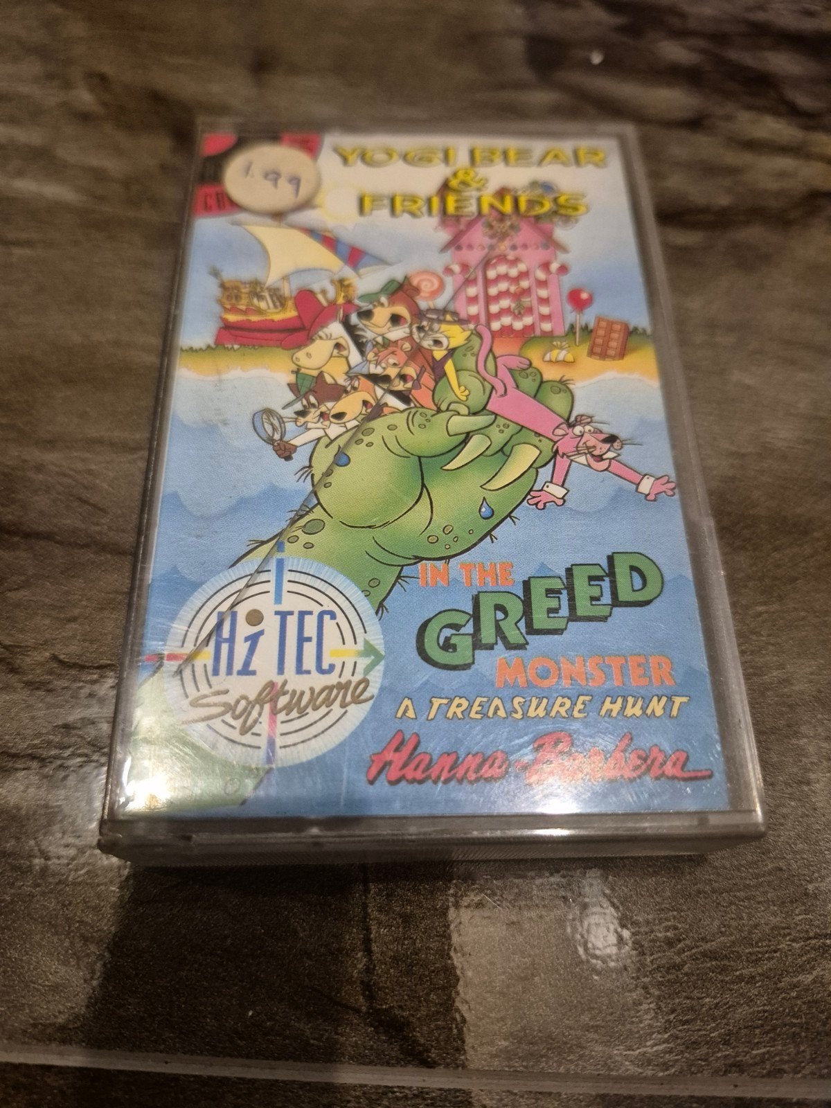 Yogi Bear & Friends in the Greed Monster C64 Cassette, Ophalen of Verzenden