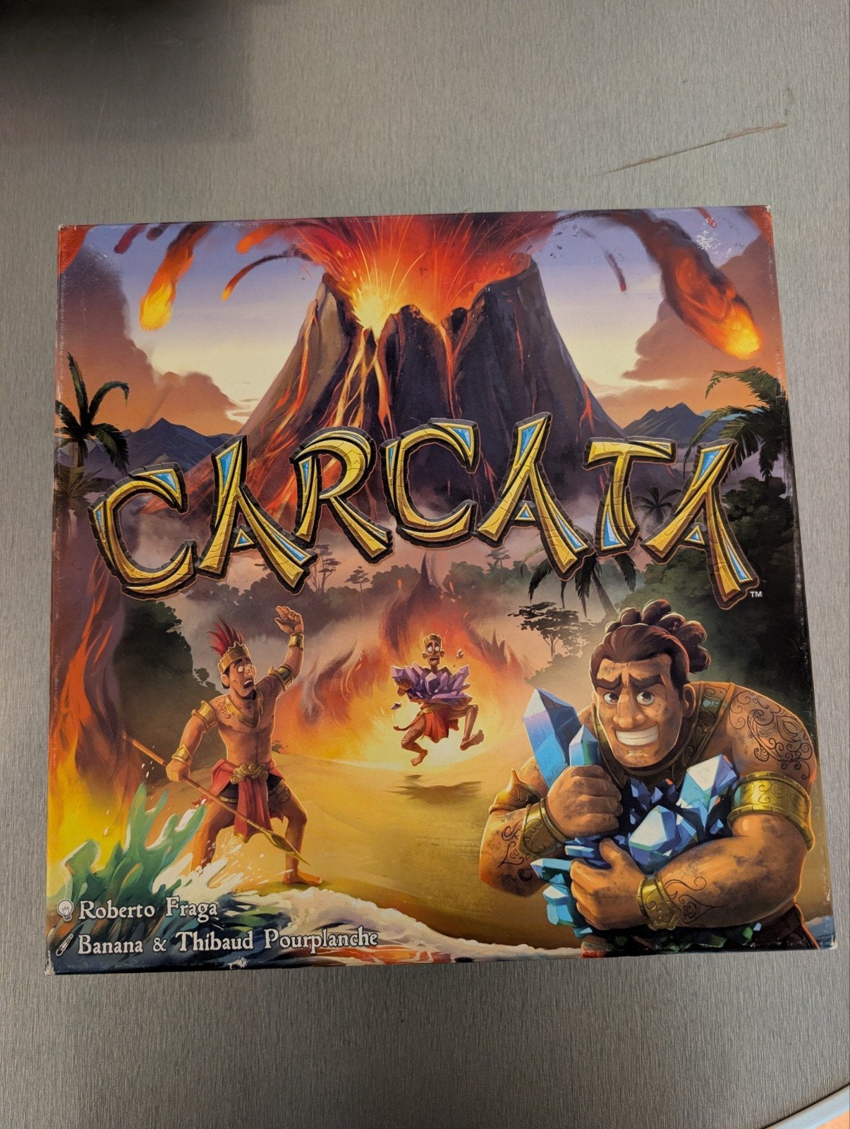 Carcata Bordspel - Strategisch Avontuur, Drie of vier spelers, Ophalen of Verzenden, Zo goed als nieuw, Goliath