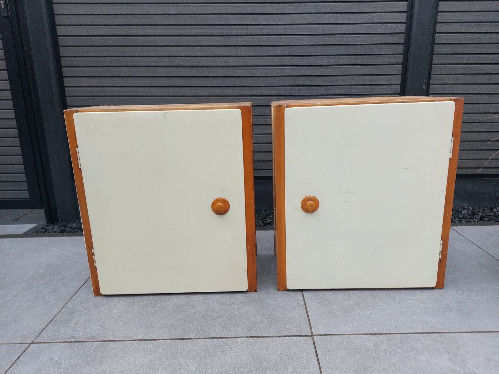 Bruynzeel retro keukenkasten bovenkasten Piet Zwart monta, Ophalen, Zwart, 50 tot 100 cm, Zo goed als nieuw