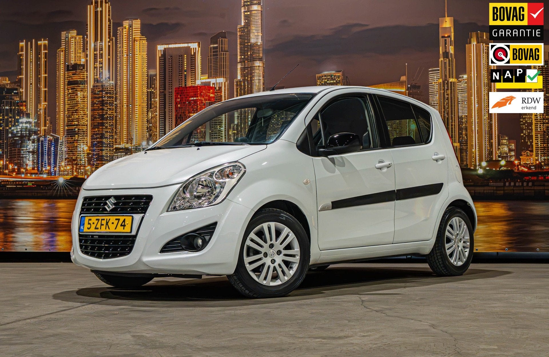 Suzuki Splash 1.0 VVT Exclusive EASSS, Voorwielaandrijving, Gebruikt, 31 €/maand, Origineel Nederlands