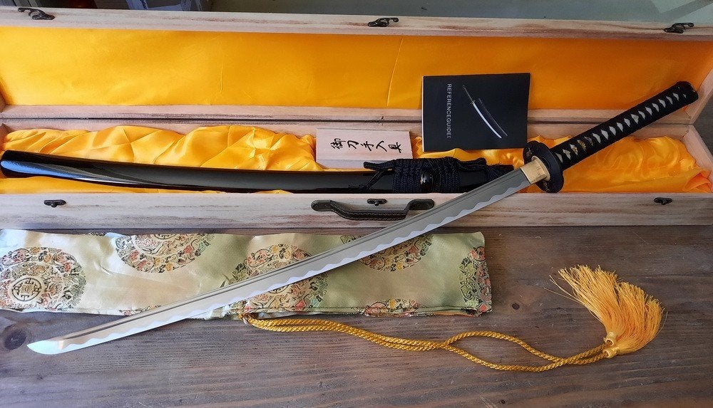 Scherp katana zwaard, samurai zwaarden, sabel, mes, dolk, Verzamelen, Ophalen of Verzenden, Overige soorten, Azië, Zwaard of Sabel