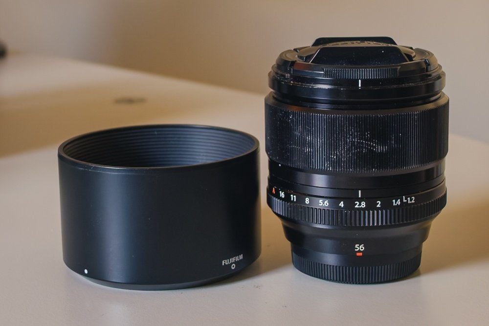 fujifilm 56mm 1.2 R, Fujifilm, 56 mm, Zo goed als nieuw, Telelens