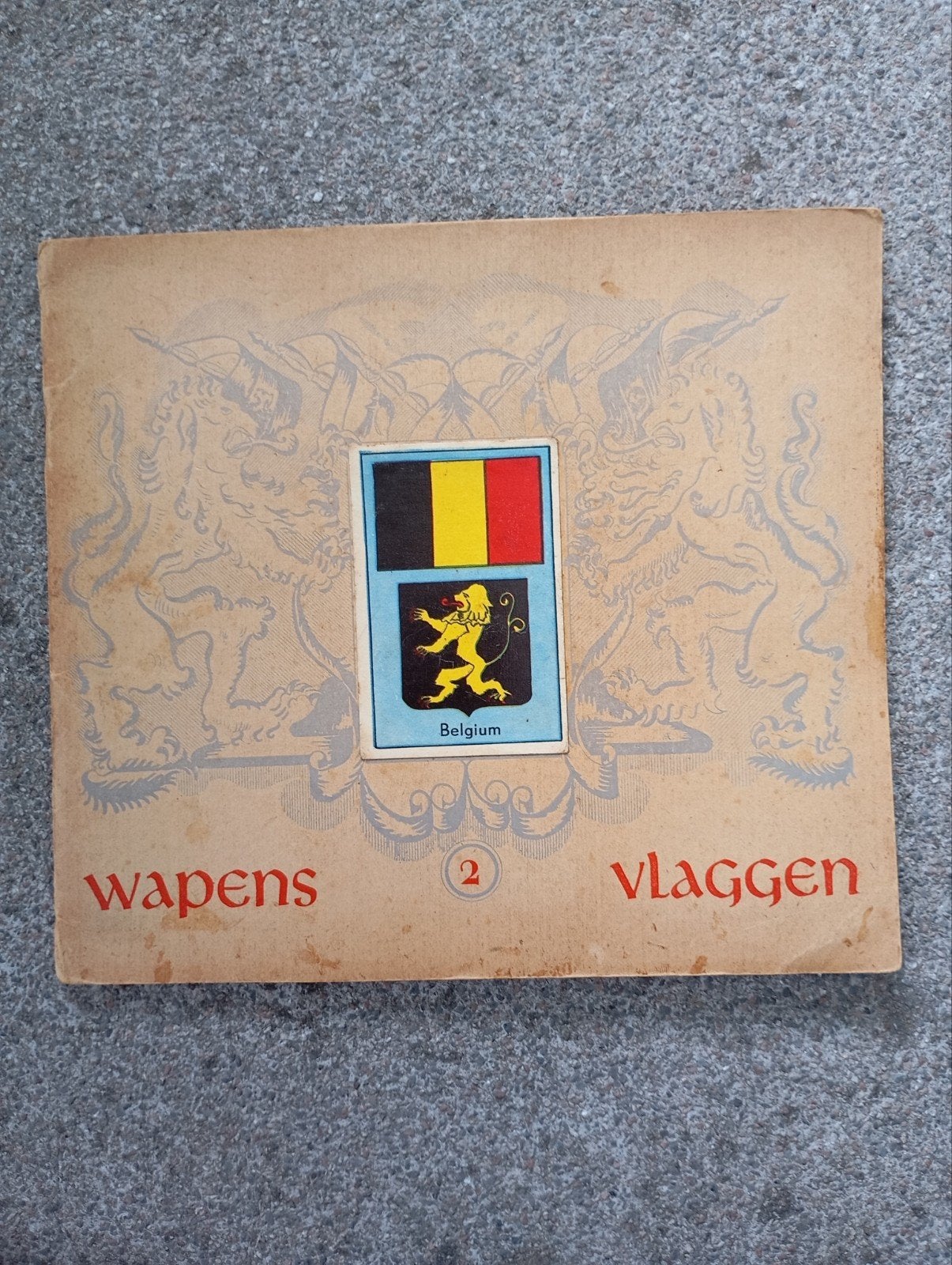 Vintage Wapens Vlaggen Plaatjes Album igst, Verzamelen, Merken en Reclamevoorwerpen, Ophalen of Verzenden, Overige typen