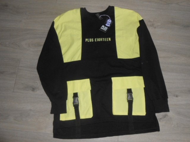 Trui maat M, Ophalen, PLUS EIGHTEEN, Maat 48/50 (M), Zwart