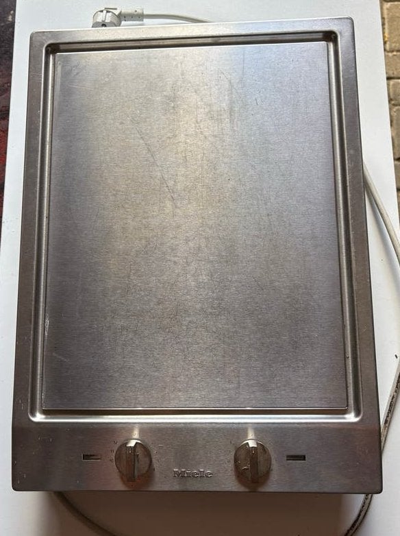 Miele Bakplaat CS 1326 Y - Perfect voor Camper of Keuken, Witgoed en Apparatuur, Fornuizen, Gebruikt, Grill, 3 kookzones of minder