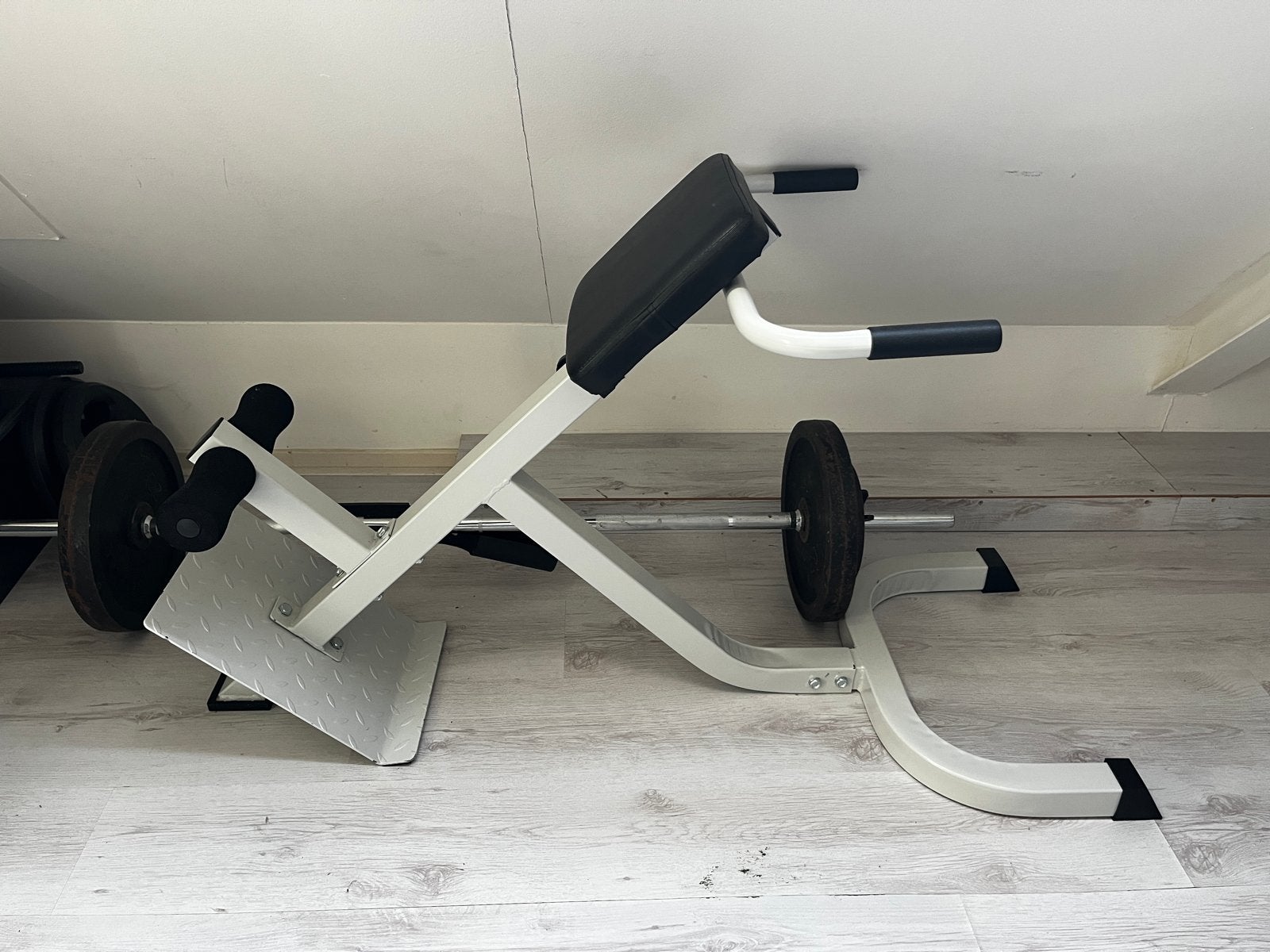 Lower back / hip extension, Sport en Fitness, Ophalen, Benen, Krachtstation, Zo goed als nieuw