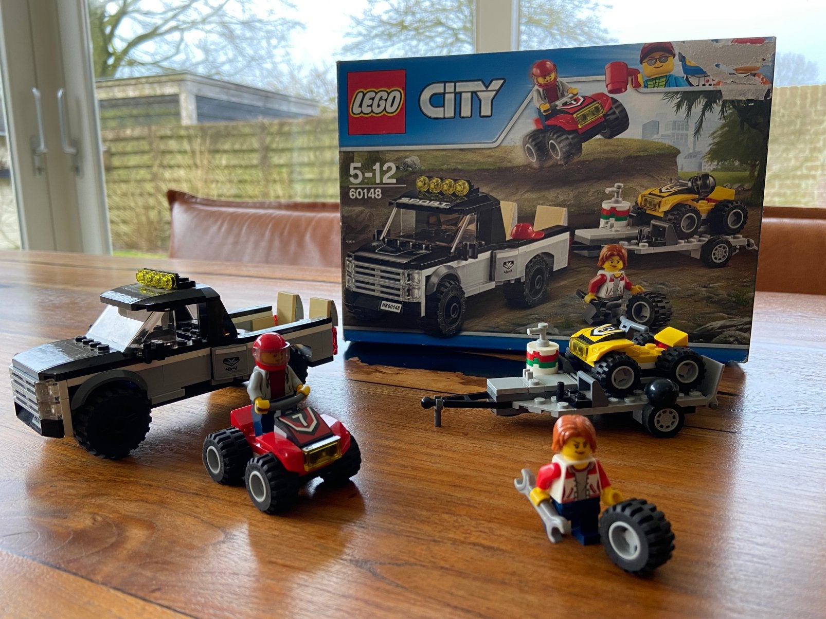 Lego city 60148 - ATV raceteam, Compleet, City, Lego, Ophalen of Verzenden