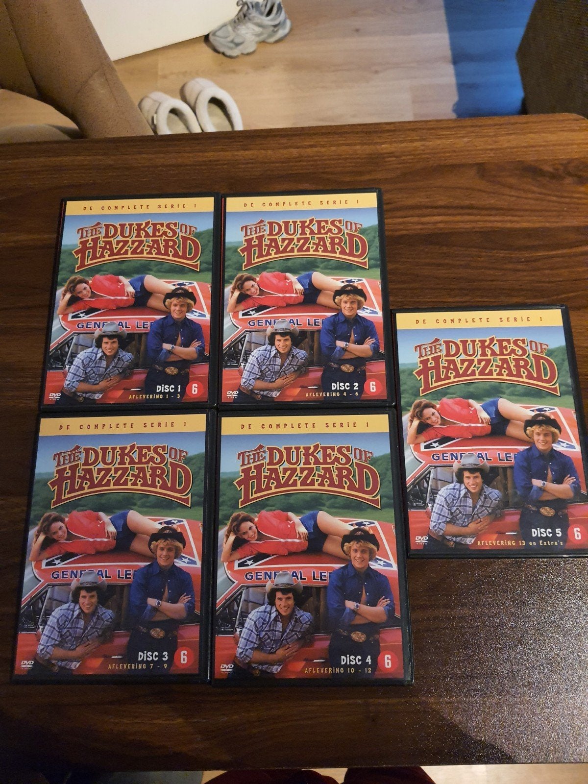 The Dukes of Hazzard - De Complete Serie 1 (DVD), Cd's en Dvd's, Gebruikt, Seizoen 1, Alle leeftijden, Ophalen of Verzenden