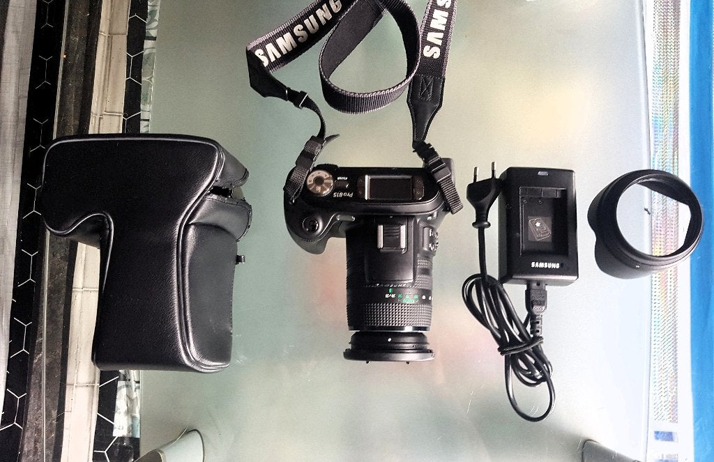 Samsung Digimax Pro815 bridgecamera, Gebruikt, Lensdop, Samsung, 8 keer of meer