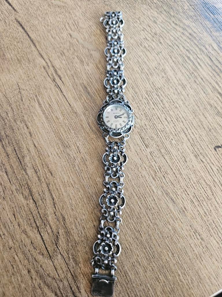 Vinted dames horloge Memphis 835 zilver, Ophalen of Verzenden