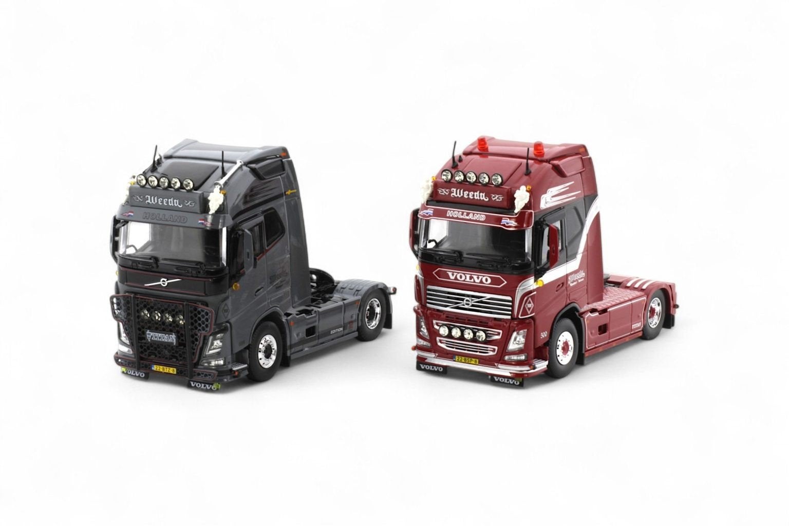 Volvo FH4 Globetrotter XL Zugmaschinen-Set - Weeda - 1:50, Ophalen of Verzenden, Nieuw, Bus of Vrachtwagen, Tekno
