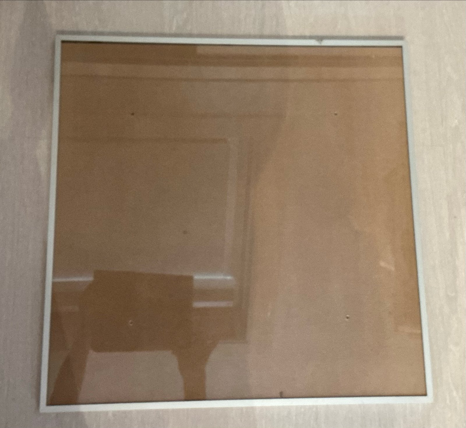 4 aluminium schilderijlijsten met glas, diverse maten, Ophalen, Gebruikt, Schilderijlijst, Met glas