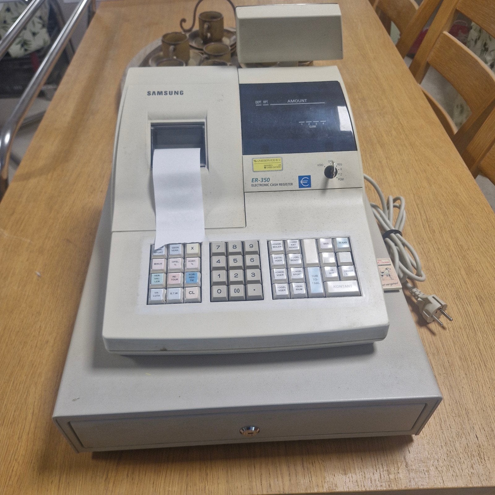 Samsung ER-350 Elektronische Kassa met Kassalade, Ophalen of Verzenden