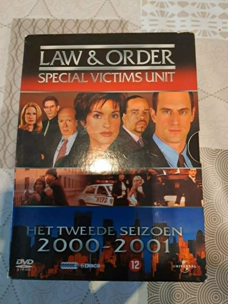 law & order  special victims unit S2, Cd's en Dvd's, Dvd's | Tv en Series, Vanaf 16 jaar, Ophalen of Verzenden, Zo goed als nieuw