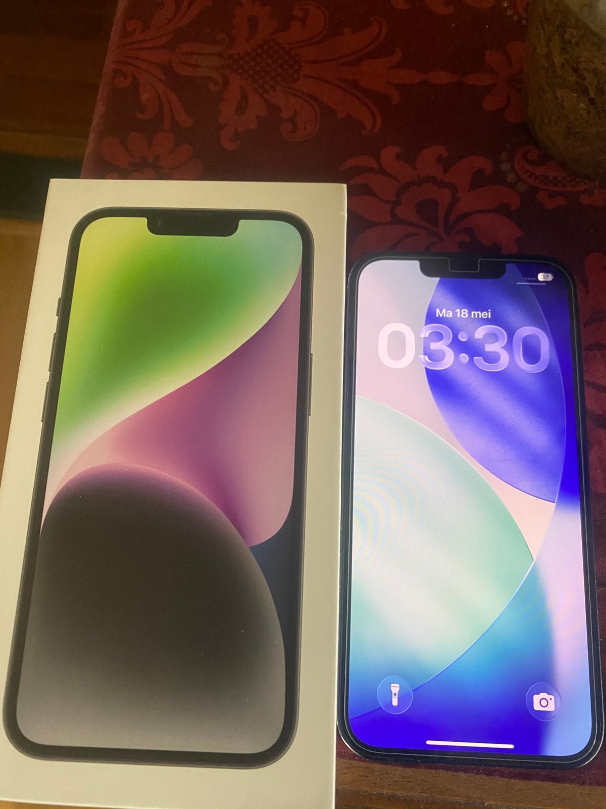 ZGAN iPhone 14 nette staat, 128 GB, Zwart, Ophalen of Verzenden, Zo goed als nieuw