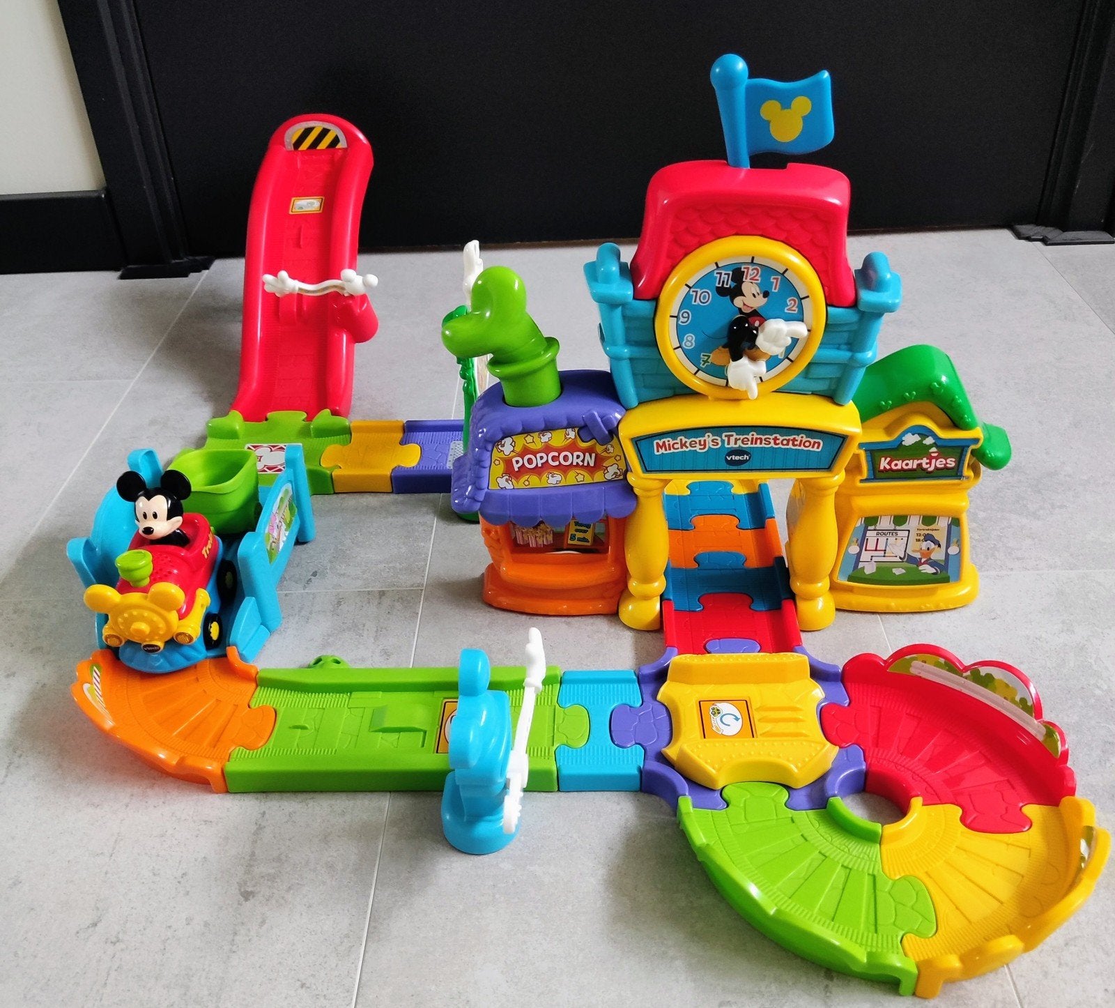 VTech toet toet Mickey's Treinstation - Interactieve Speelse, Ophalen of Verzenden, Zo goed als nieuw, 2 tot 4 jaar