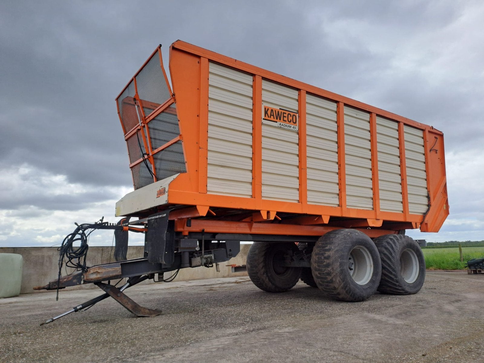 Kaweco silagewagen mais gras, Ophalen, Weidebouw