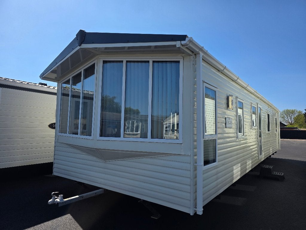 Nette stacaravan ABI Elan 3 slpk dubbel glas en CV 3 slpk, Tot en met 6