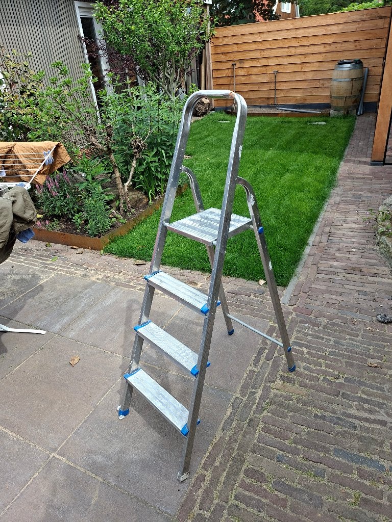 Keukentrap, Ophalen, Gebruikt, Trap, Opvouwbaar of Inschuifbaar