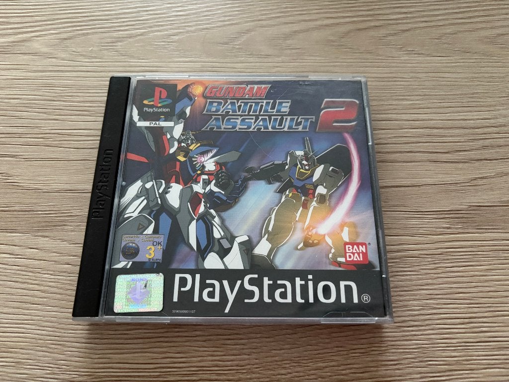 Gundam Battle Assault 2 Playstation 1, Spelcomputers en Games, Games | Sony PlayStation 1, Gebruikt, Vechten, 2 spelers, Ophalen of Verzenden