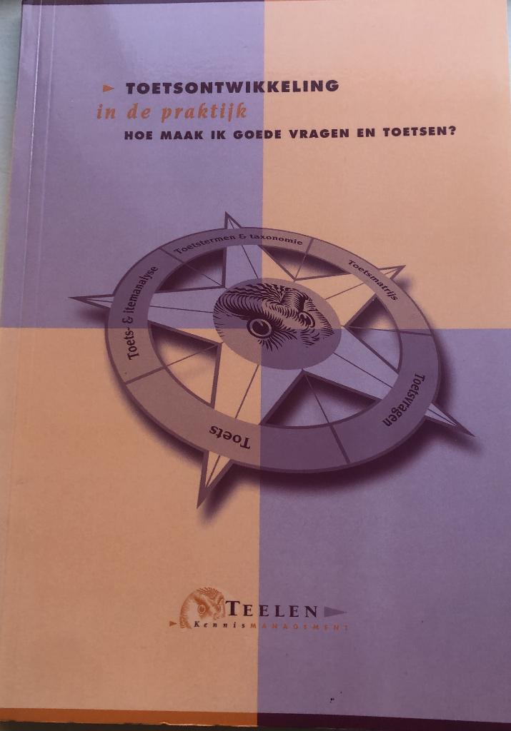 Toetsontwikkeling in de praktijk, Boeken, Zo goed als nieuw, Beta, Harry Molkenboer & Jolanda Soeting, HBO